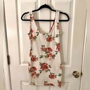 Floral mini dress